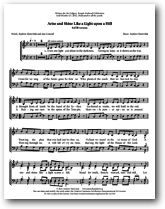 Choir parts only